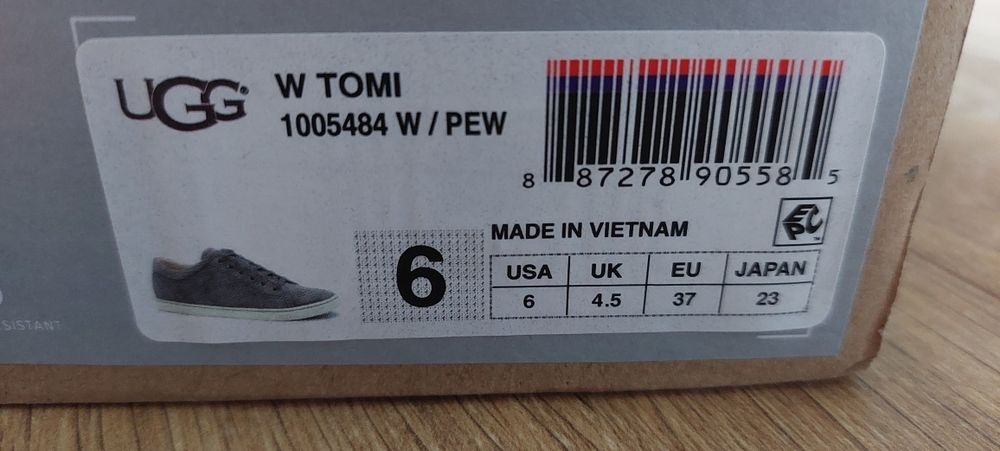 UGG велурени кецове/обувки