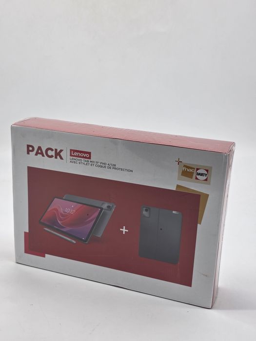 Tableta LENOVO Tab M11 + Stylus Pen + Husa, 11.0", 128GB, 4GB RAM, 4G,