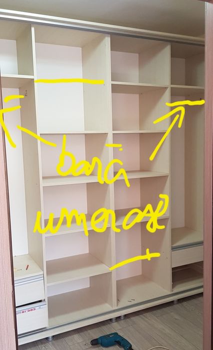 Dressing/dulap 3 usi