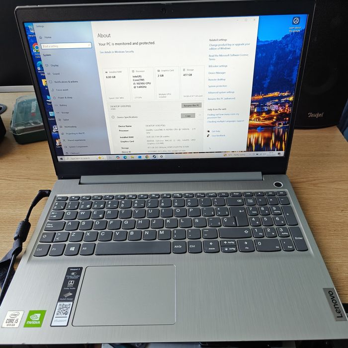 Laptop Lenovo ideapad 3 i5 gen 10