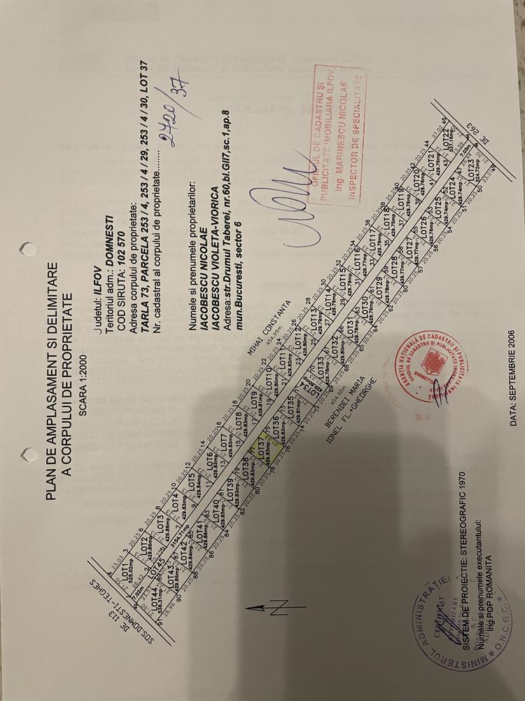 Vand Teren Domnesti Teghes langa A0, schimb cu auto, rate