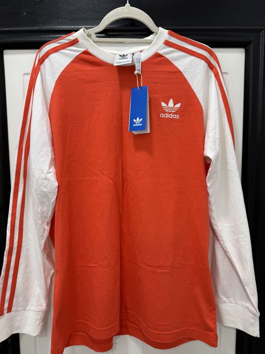 Adidas - блуза с дълъг ръкав