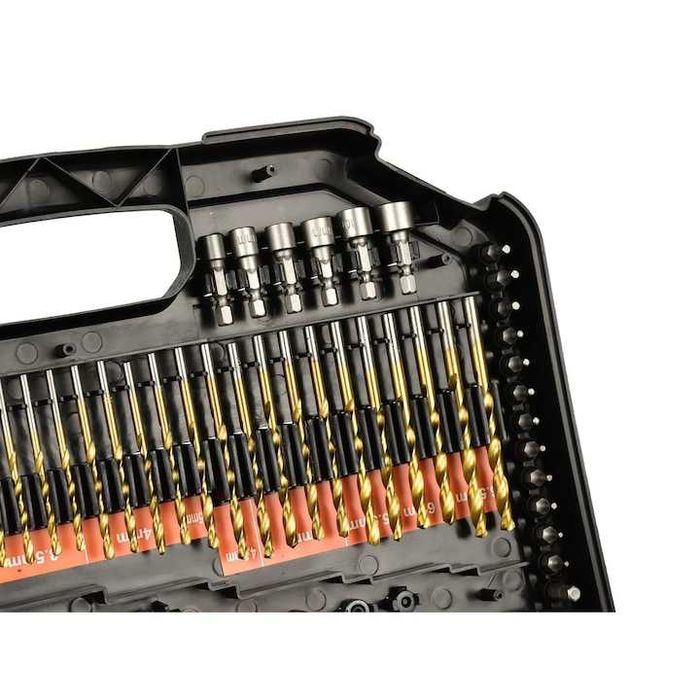 Set de 246 burghie pentru surubelnita cu cutie de depozitare,nou