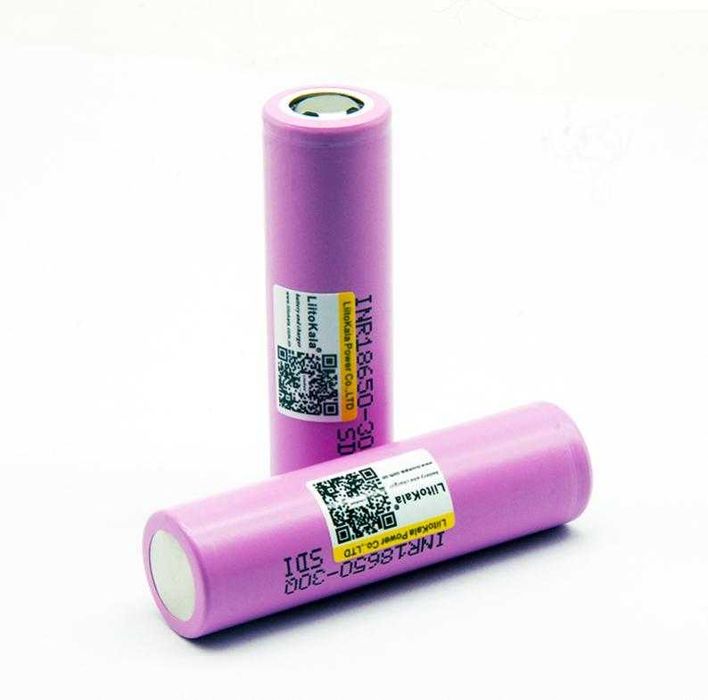Наргиле Батерия 18650 30A 3000mAh 3.7v LiitoKala® Запоена Пластинка