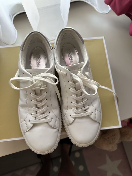 Adidasi Michael Kors piele naturala