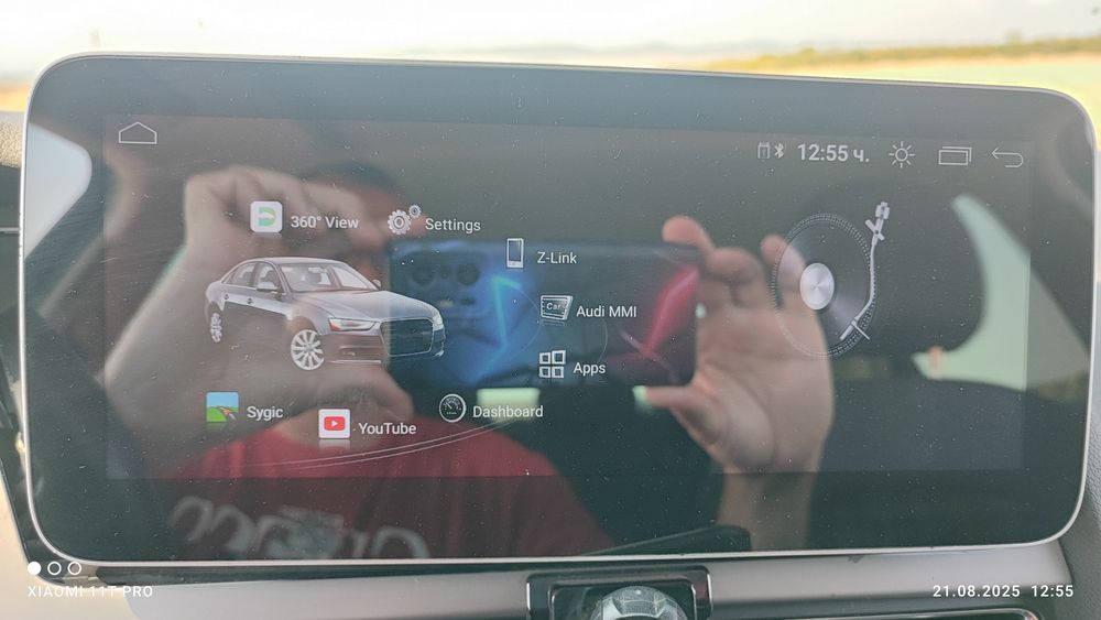 мултимедия за Ауди А4 б8 Android