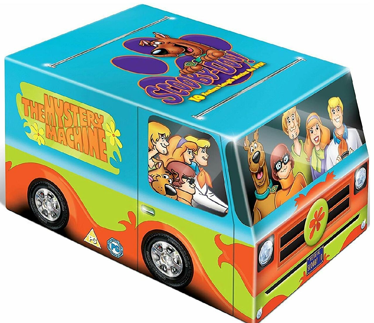 Desene Animate Scooby-Doo: Mystery Machine DVD Box Set 10 Discs