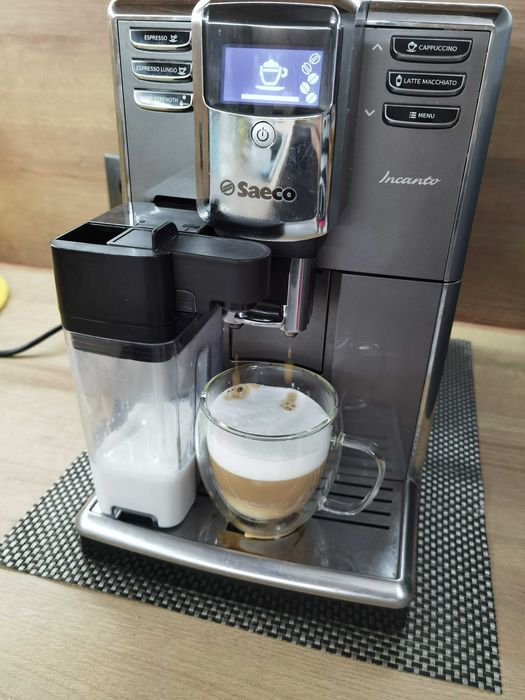 Saeco  Incanto HD  -  внос , на малко продукти и БГ меню
