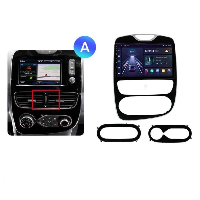 Renault Clio 4 2012г-2016 Мултимедия Навигация Android