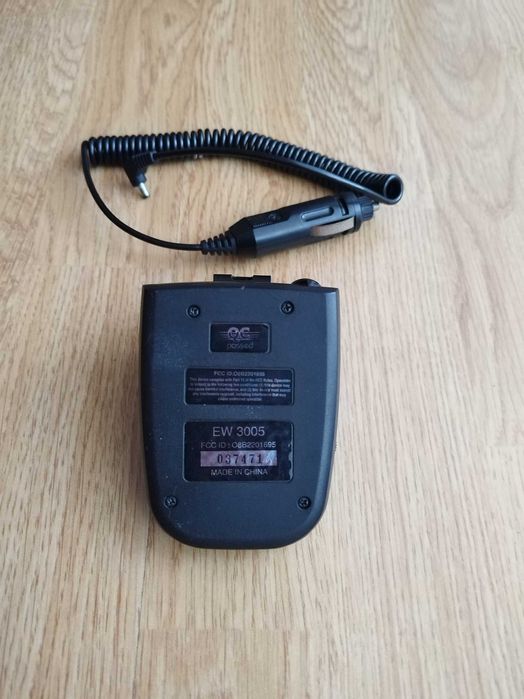 Detector radar Earlywarning functional cablu ventuze