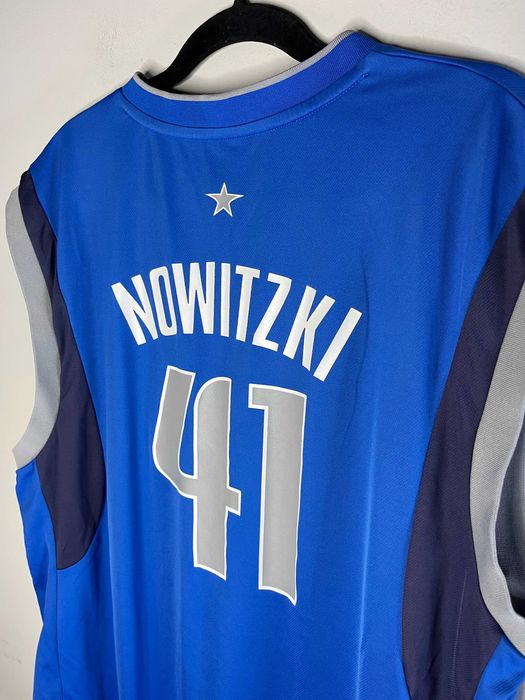 Adidas x NBA Dallas Nowitzki 41 Vintage Jersey 2011 Мъжки Потник