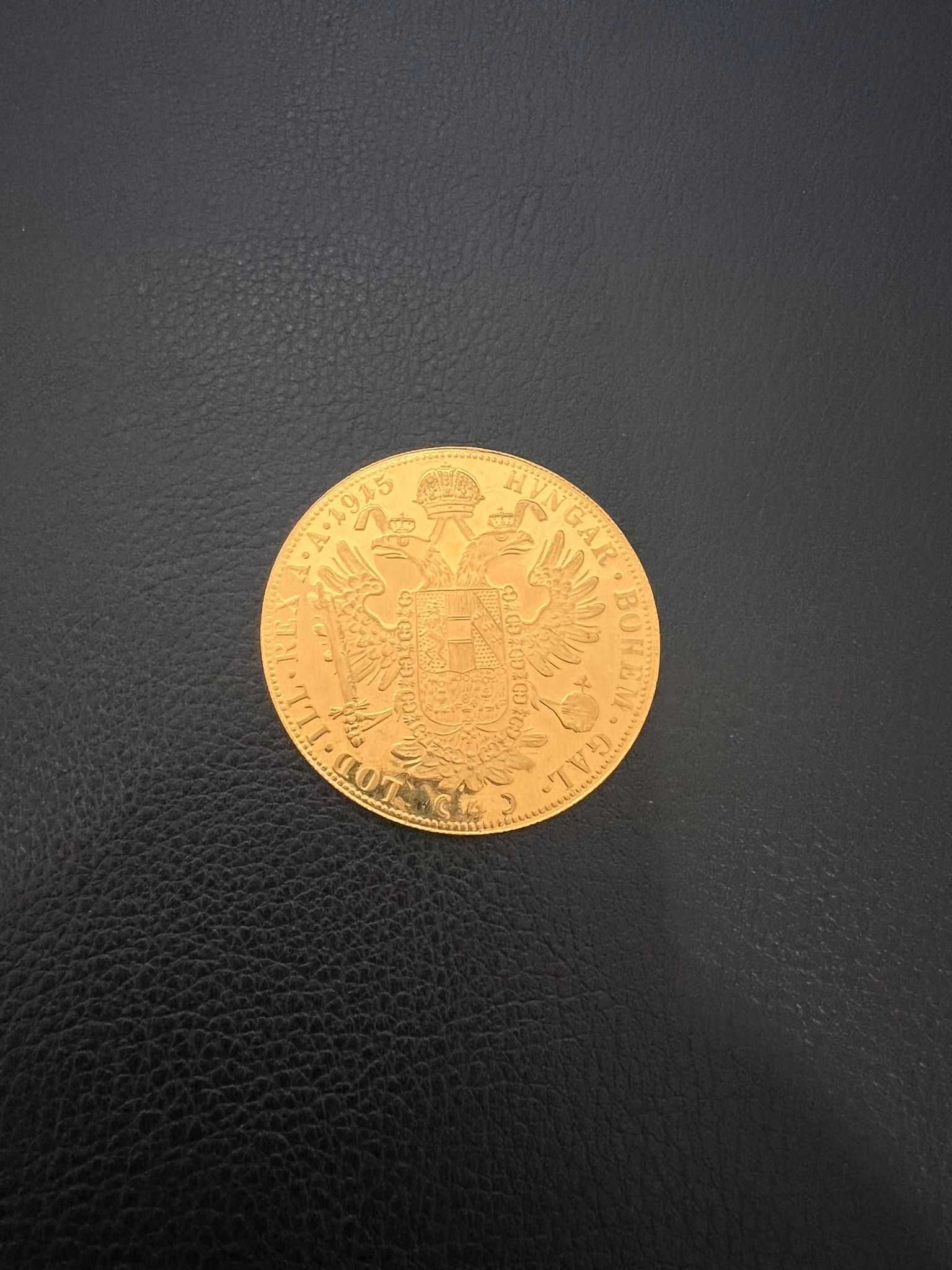 Moneda Aur 24K Franz Joseph 13.96 grame Ducat. AVEM IN STOC!