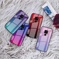 Husa Gradient din sticla pentru Huawei Mate 20