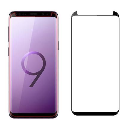 Folie de sticla Samsung Galaxy S9 Plus, Negru Case Friendly