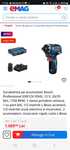 Surubelnita pe acumulator Bosch Professional GSR12V-35HX, 12 V, 20/35