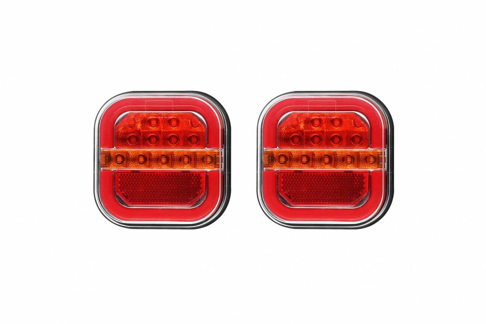 Комплект неонови стопове за бус,тир,ремарке,каравана,платформа и др