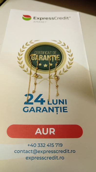 Cercei aur 14k(AG20 Dancu/b28885.2*20)