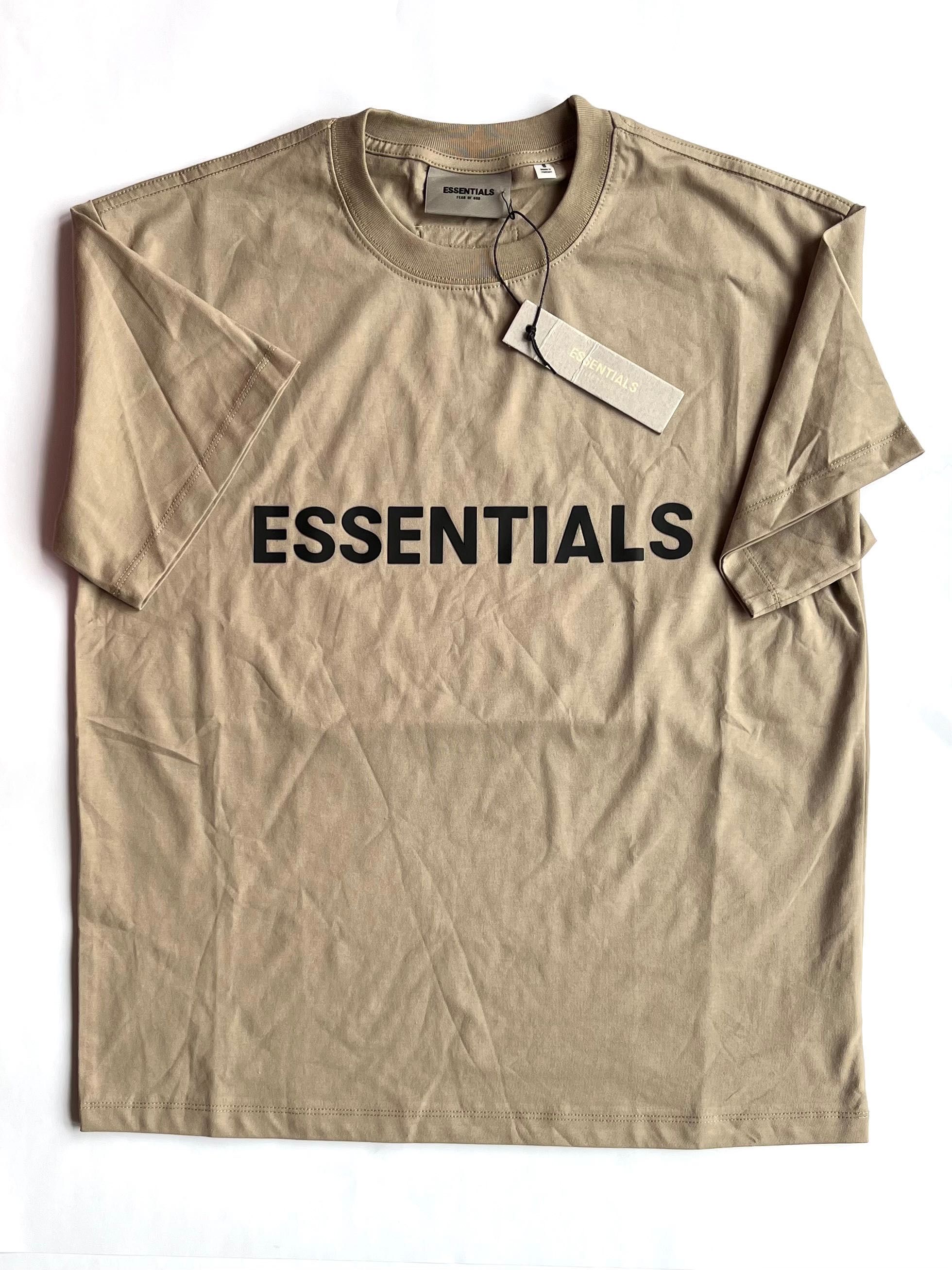 Essentials Fear of God T-shirt Camel