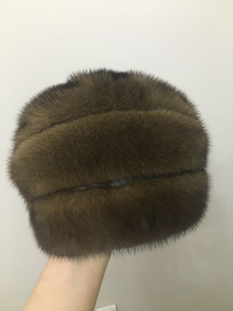 Продам норковую шапку, р 56, б/у