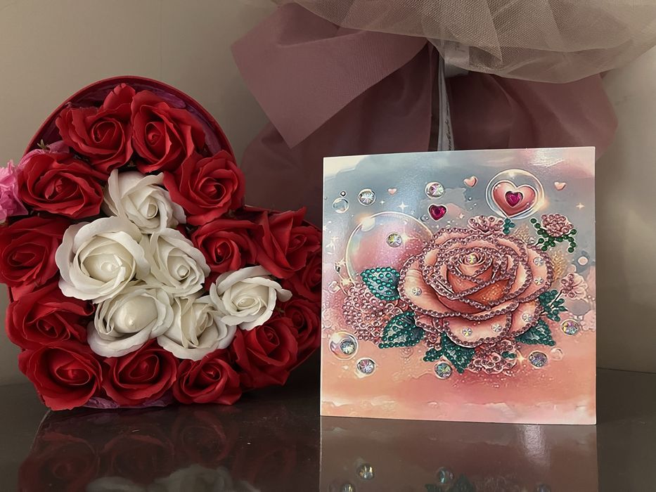 Картички с рози .