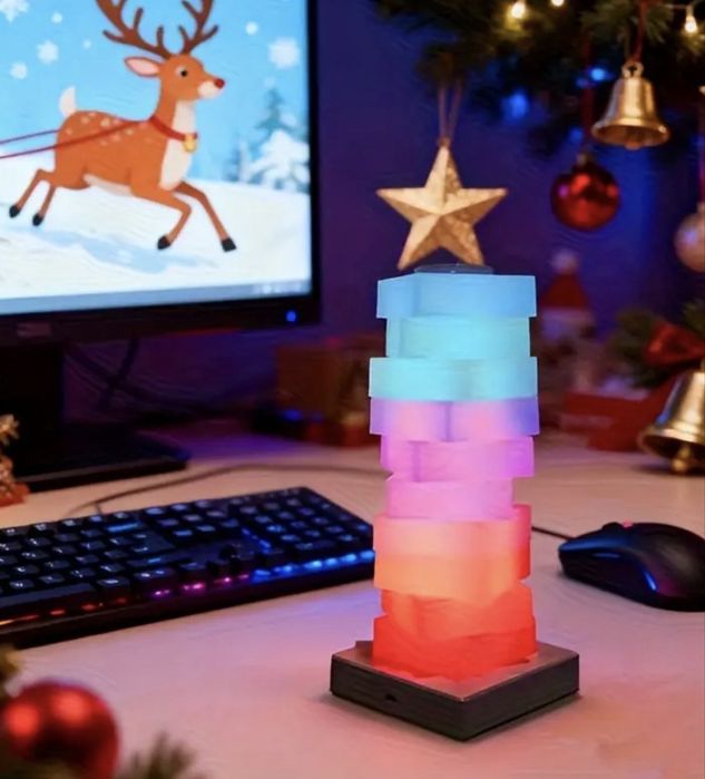 Lampă RGB cu 7 culori – lampă de ambient modernă