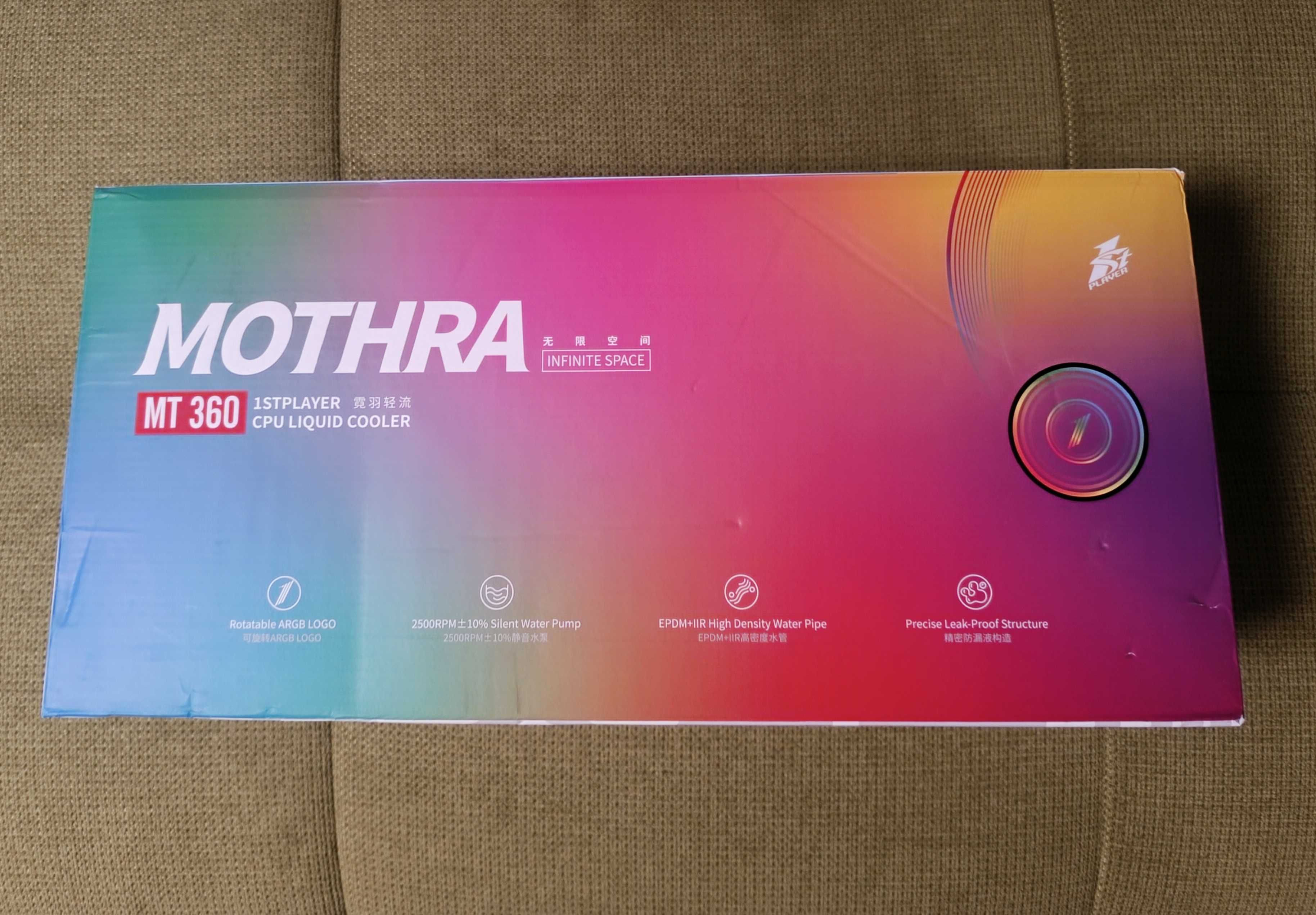 Водно Охлаждане 1stPlayer MOTHRA MT 360 INFINITE SPACE ARGB  AMD/Intel