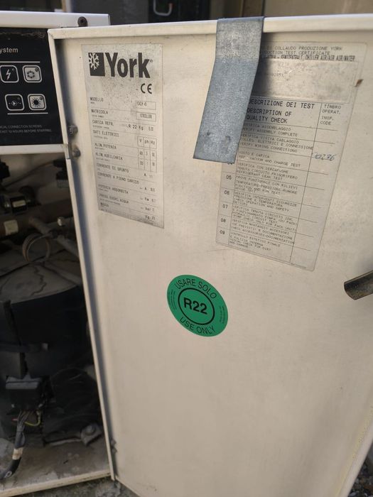 Термопомпа  / Чилър York YCAC/H 45 – 45 kW