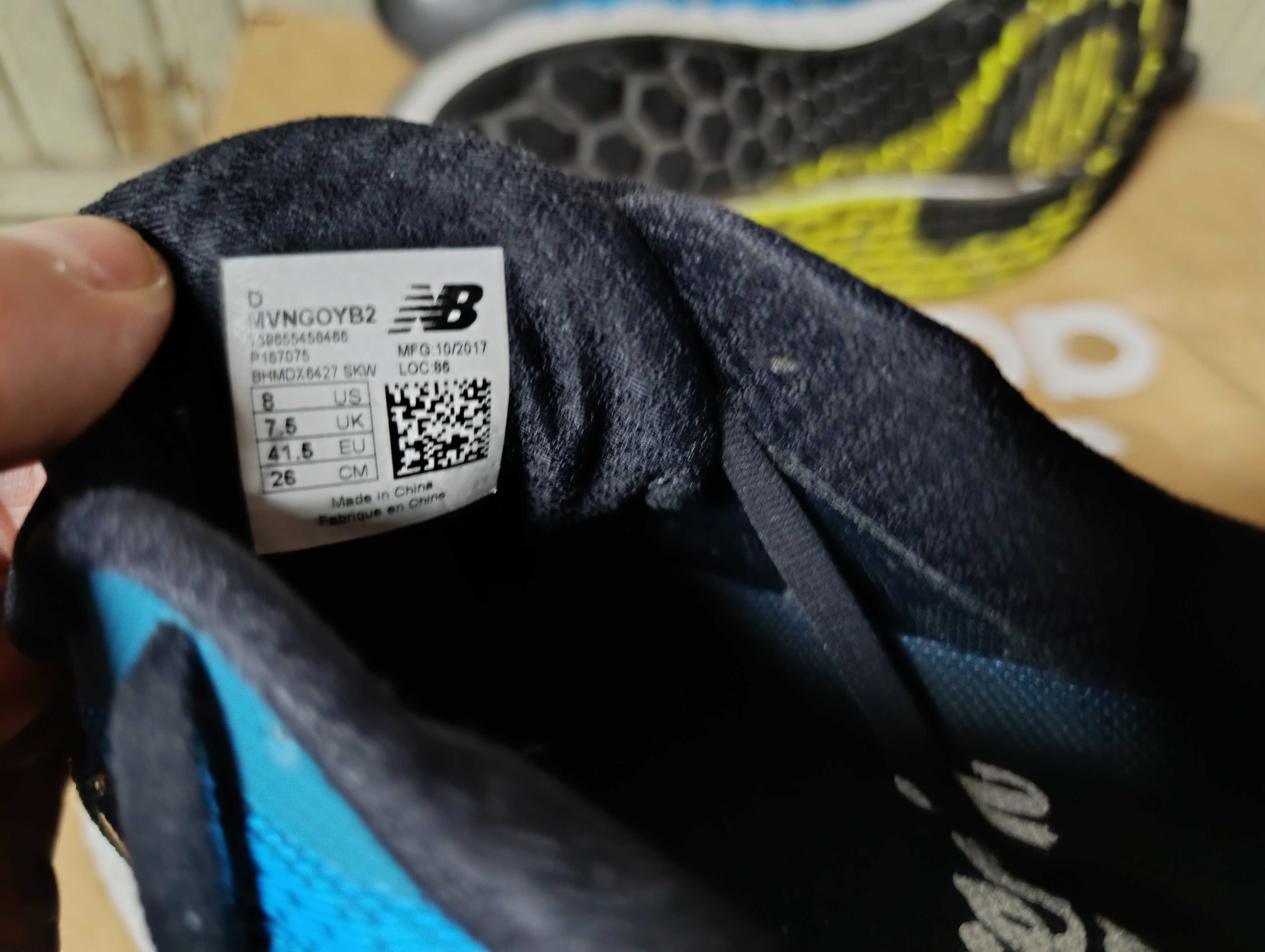 ''New Balance Vongo V2 Fresh Foam''оригинални маратонки 41.5 номер