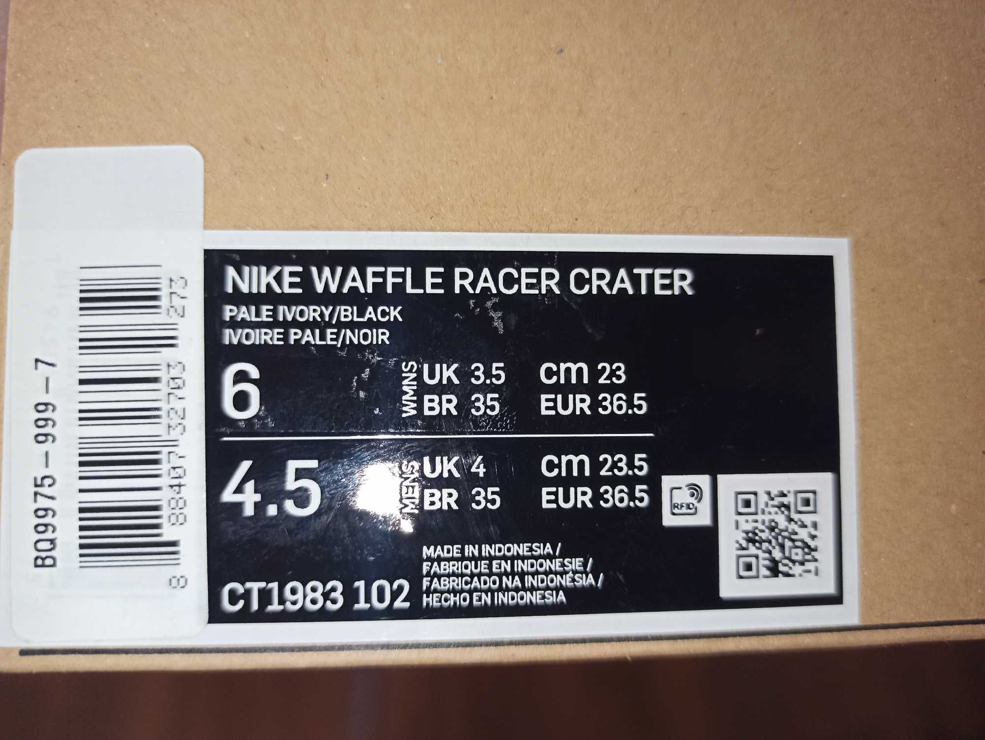 Найк Дамски маратонки женски обувки Nike Waffle Racer Crater 36.5