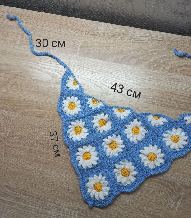 Косынка ручной работы