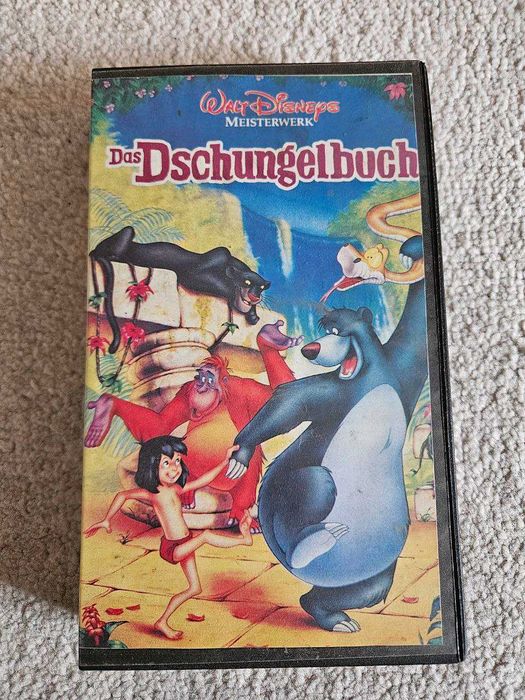 Книга за джунглата - VHS Оригинална видеокасета