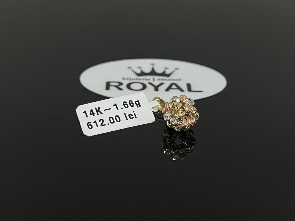 Bijuteria Royal CB : Pandant aur 14k 1,66 grame