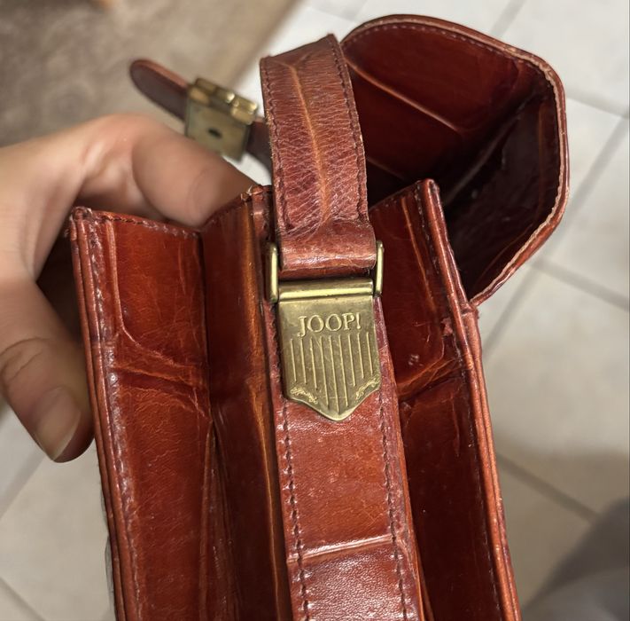 geantă vintige jopi de piele