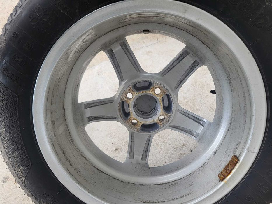 Set 4 jante + Anvelope 4x100  R16 Renault , Dacia