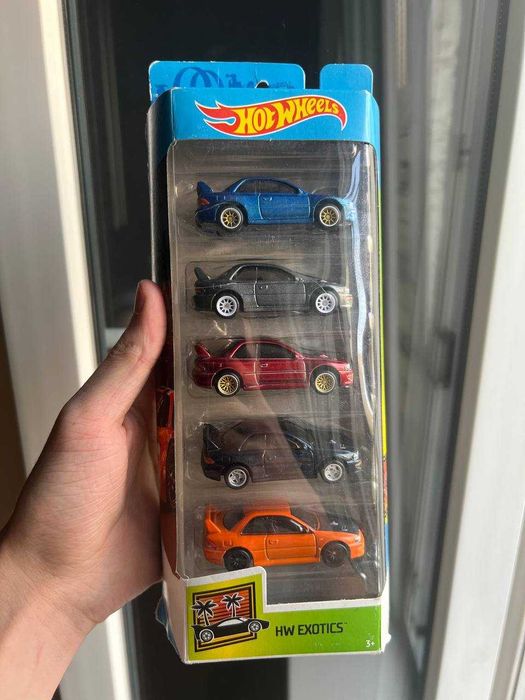 Hotwheels  5-pack | Хотвилс 5-пак | '98 Subaru Impreza 22B STi