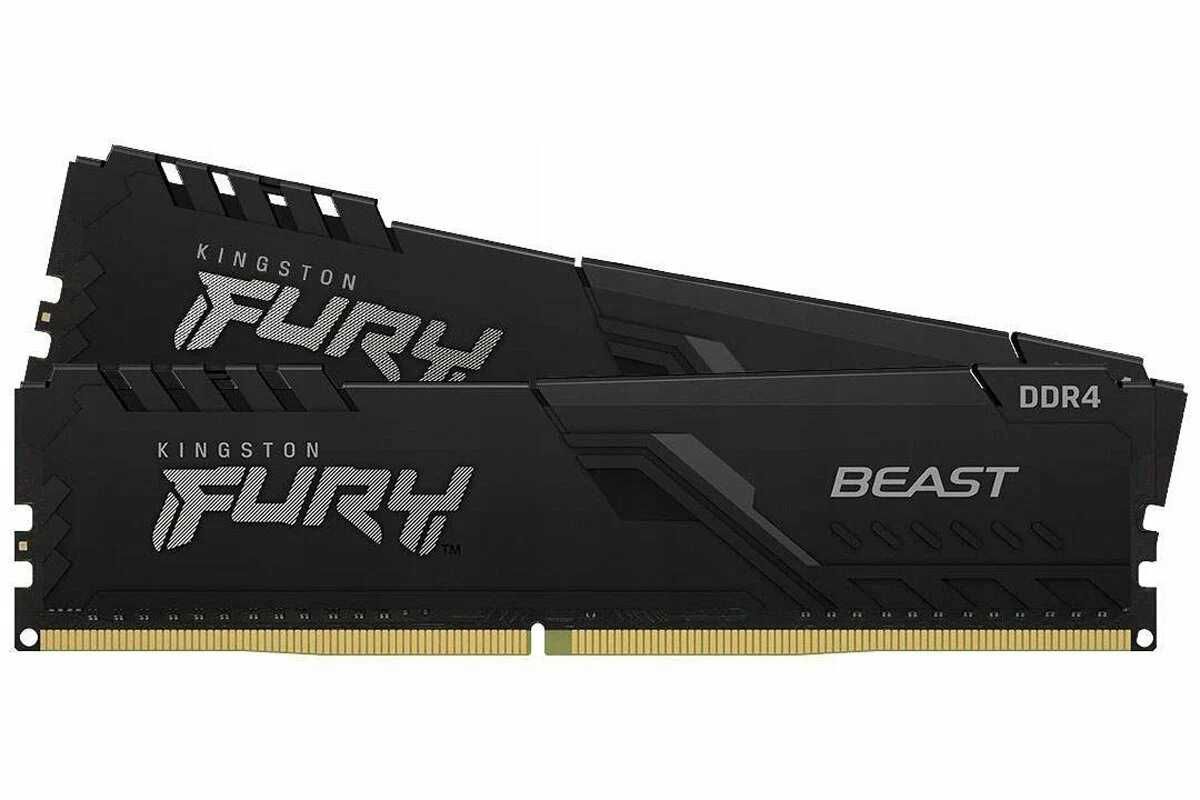 Оперативная память ОЗУ RAM DDR4 DIMM 8Gb/2666/3200MHz Kingston Fury