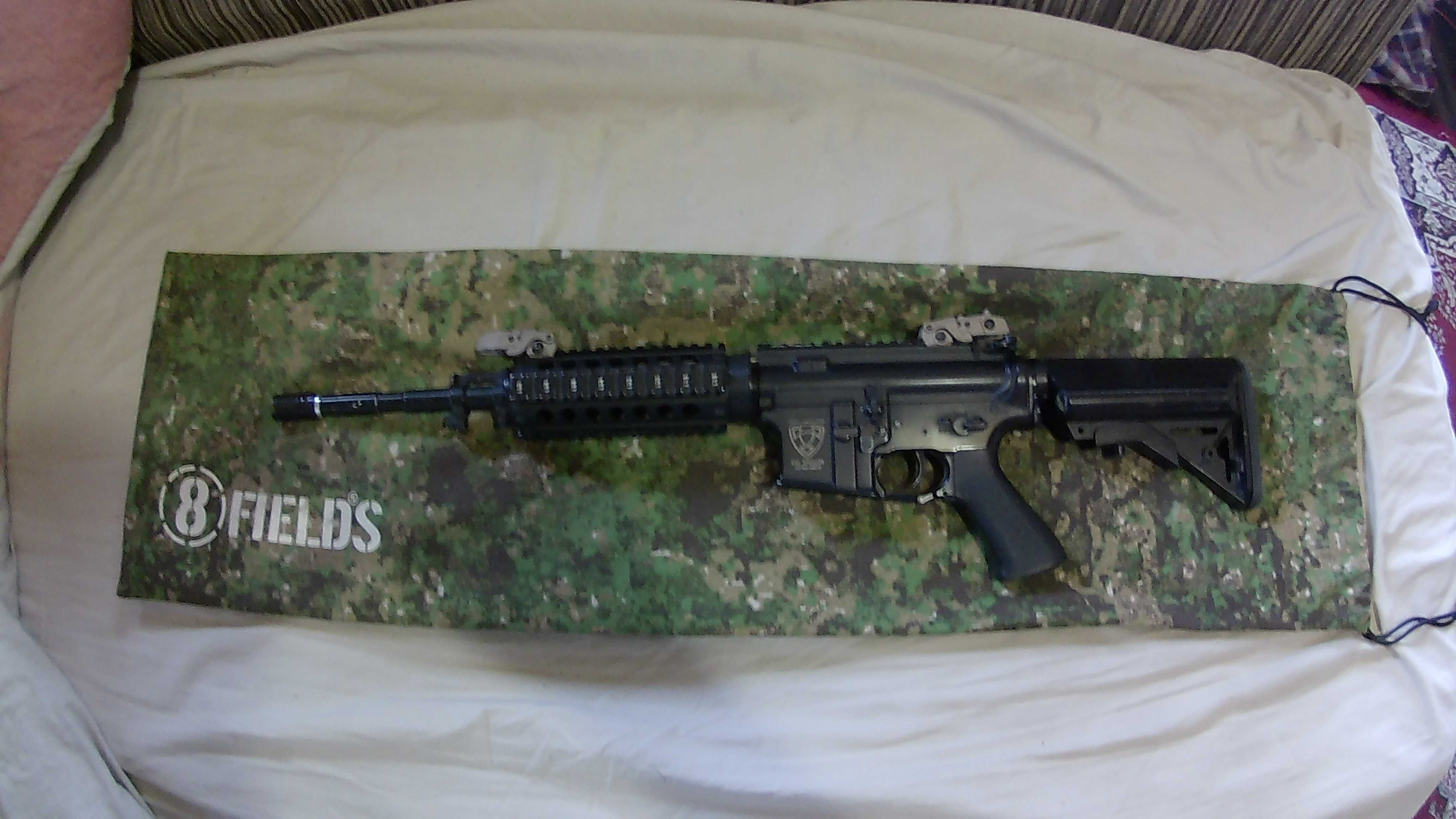 airsoft M4 fully upgraded