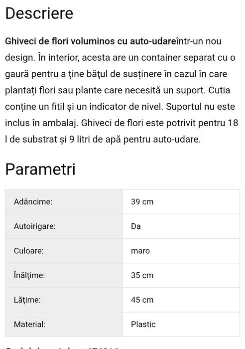 Ghiveci de flori