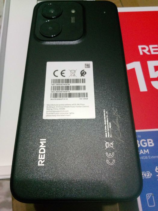 Продам редми15с, новый в упаковке
