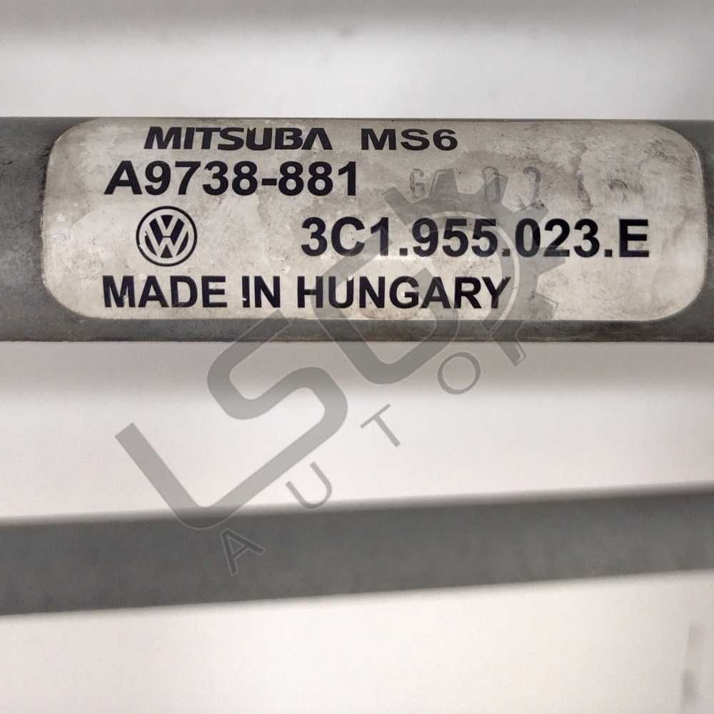 Механизъм с моторче чистачки VW Passat (B6) 2005-2010 VP080822N-84