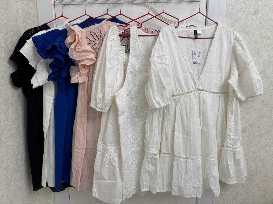 Новые летние платья H&M с кружевом, L(50/54) и /XL(54/58)