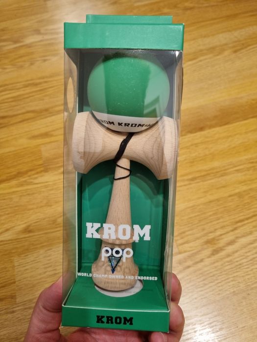 KROM Kendama Pop Rubber Dark Green