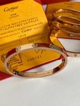 Brățară Cartier LOVE 19 cm Rose Gold 750
