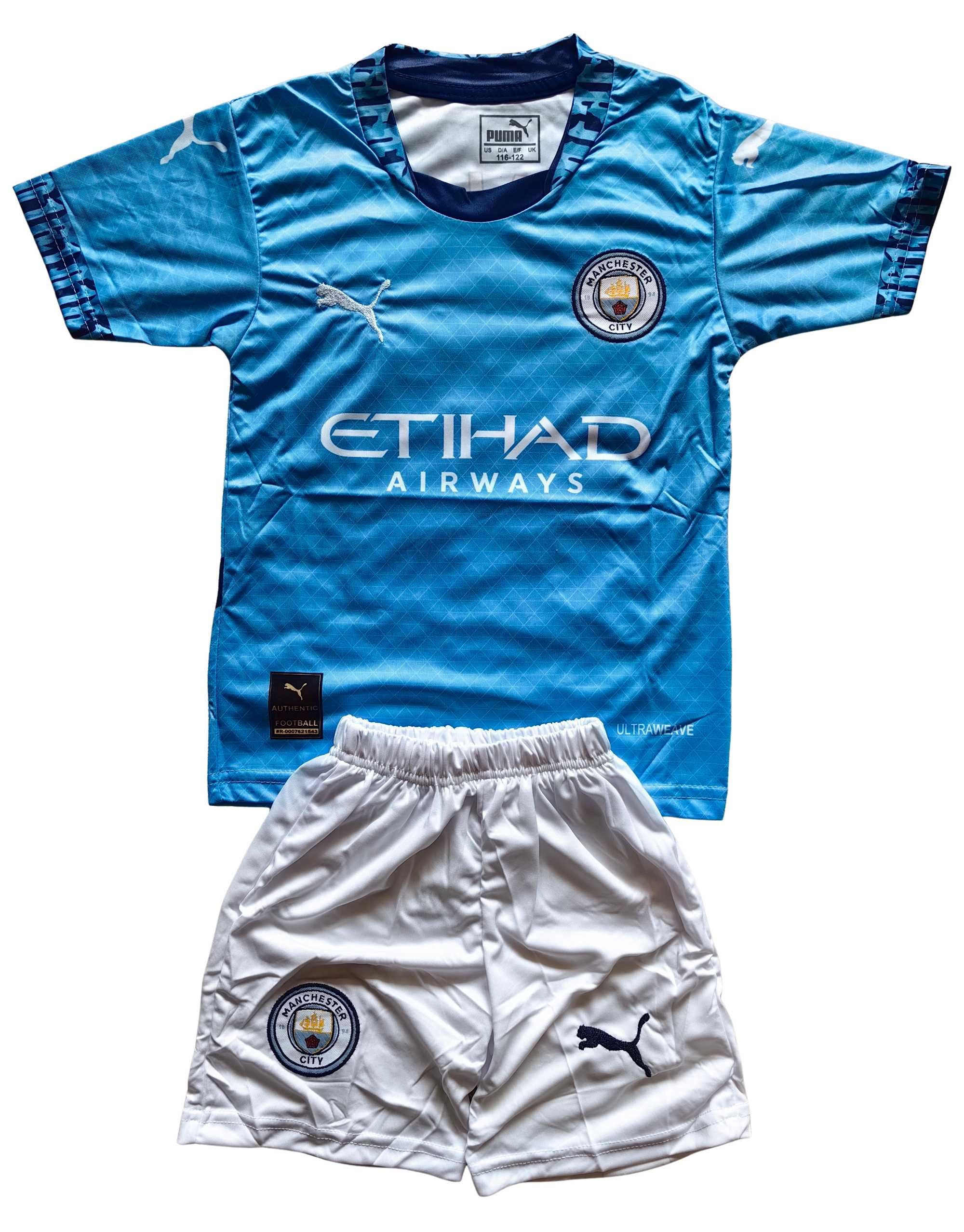 Детски екип Манчестър Сити Холанд комплект Man City Haaland шапка гети