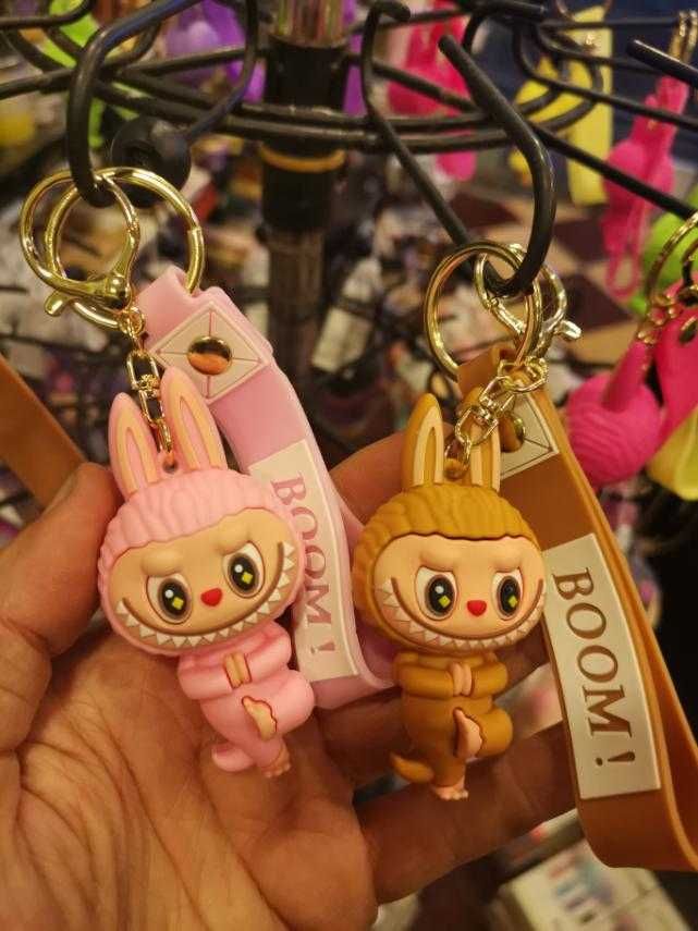 Labubu !!НОВО!Ключодържател плюшен и гумен,скуиши и вентилатор Лабубу