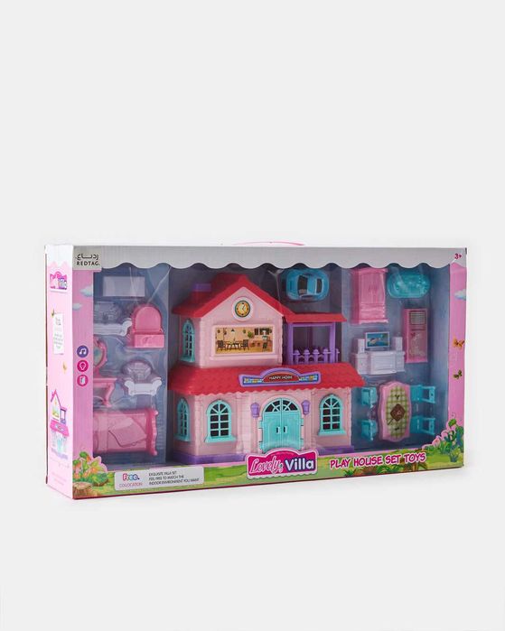 Прекрасна къща за кукли вила с ефекти
