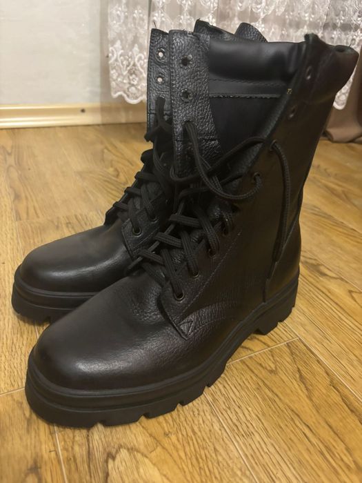 Берцы кожаные,российские