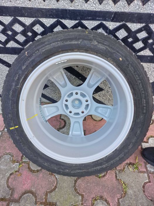 Jante originale Audi A4,A6,A3 "17, anvelope iarna Michelin 225 50 r17