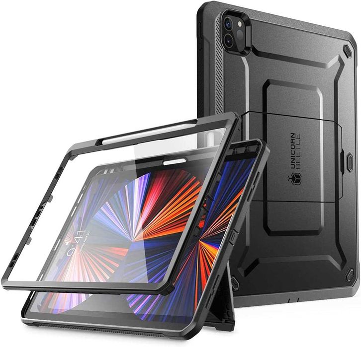 Husa armor+Folie APPLE iPad Pro 12.9 inch 11 2021 Mini 6 Air 2022 10.2