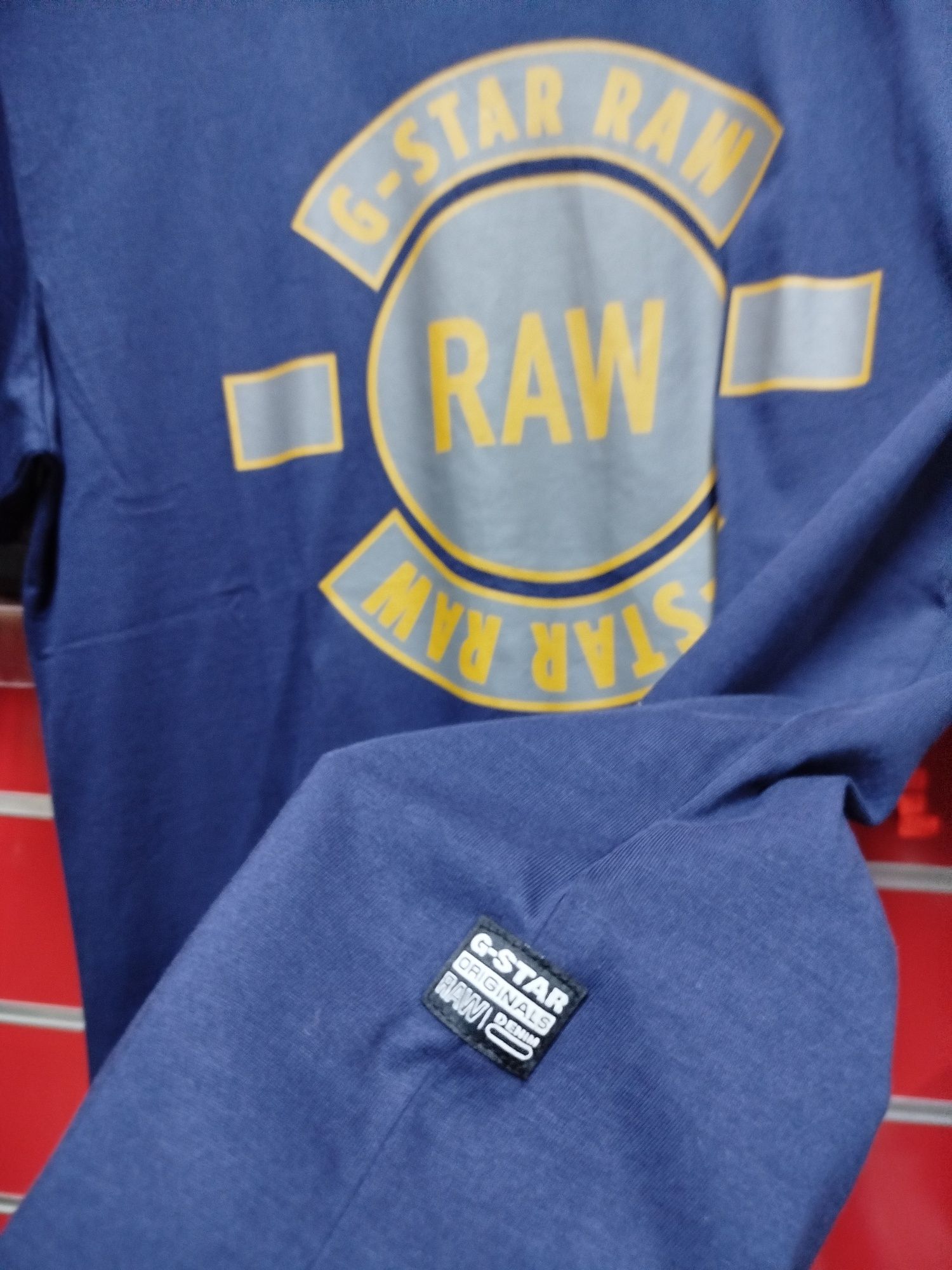 Оригинална нова тениска G-Star Raw Badge S , M , L , 2XL мъжка
